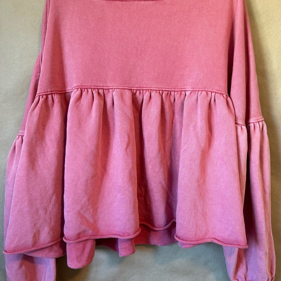 Free People Lucy Pullover Sweatshirt- size Medium - Picture 2 of 4